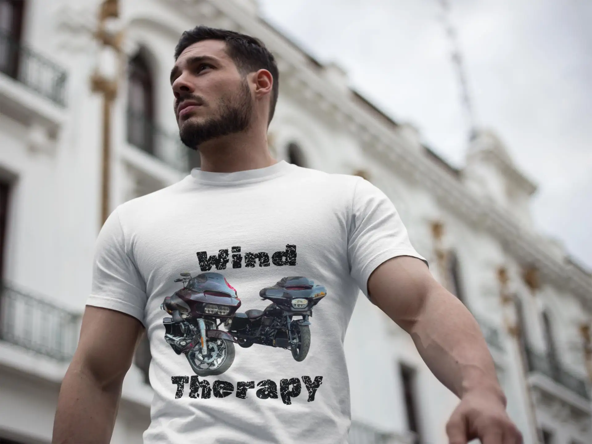 Wind Therapy Lets Ride T Shirt - Outdoor Adventure Therapy ulasan dan harga